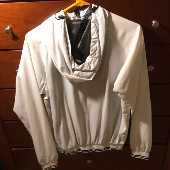 White With Black Detailing WindBreaker - Picture 2 of 2